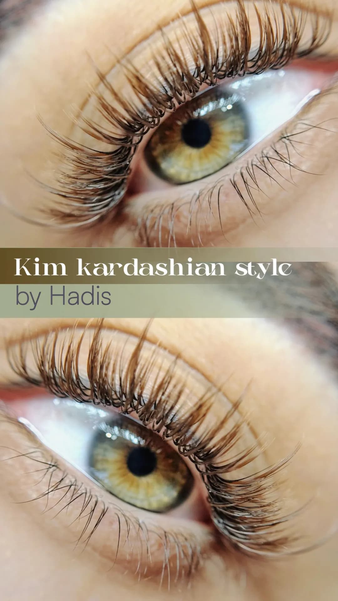 Lash extensions by Hadis